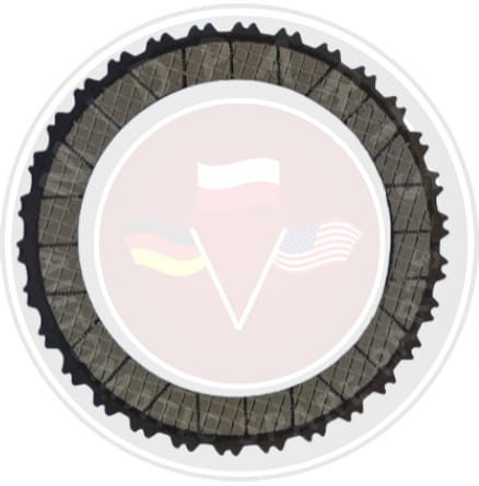 0CK Tarcza cierna OEm Borg Warner 2.40 mm