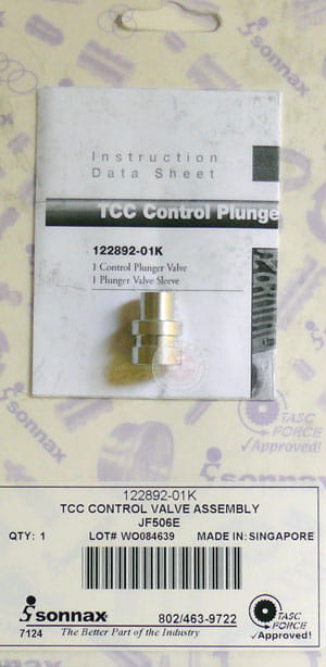 JF506E/JATCO Boost Valve Sonnax