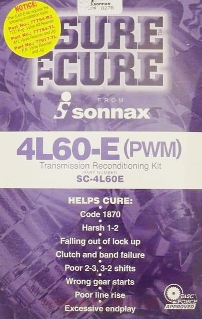 4L60 Sure Cure Zestaw do naprawy skrzyni