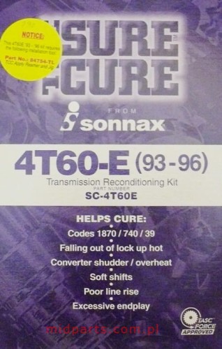 4T60E Sure Cure Zestaw do naprawy skrzyni 93-96