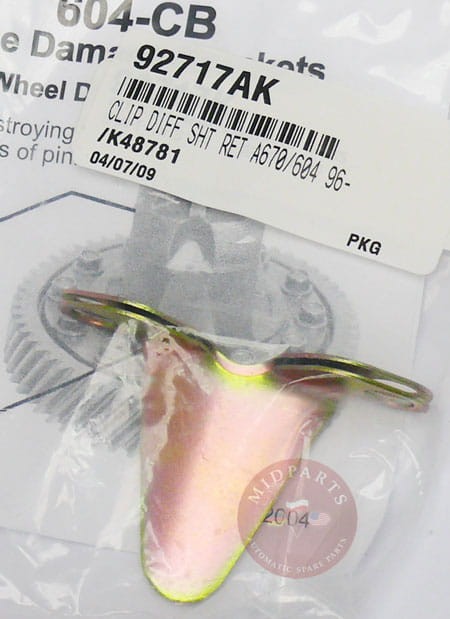 A604/A670 KLIPY MECHANIZMU RÓŻNICOWEGO