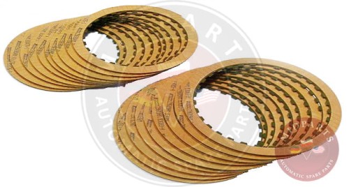 A604 KOMPLET TARCZ OEM