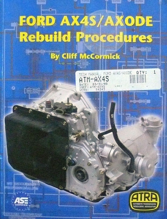 AX4S/AXODE PROCEDURA NAPRAWY SKRZYNI