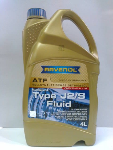RAVENOL ATF Type J2 / S Fluid 4L Nissan/Mitsubishi/Renault