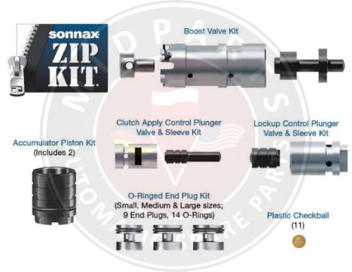 U140E/U240E Zip Kit Zestaw do naprawy sterownika Sonnax