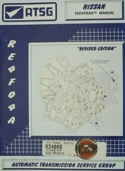 Książka techniczna do RE4F04A