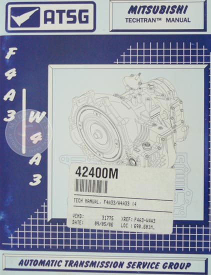 Książka techniczna do F4A3/W4A3